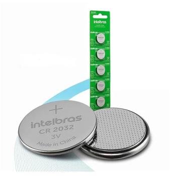 BATERIA DE LITIO 3V BOTAO CR 2032 (161908) INTELBRAS