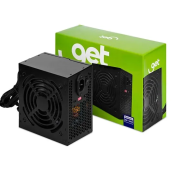 Fonte Pc Atx 500w Real Com Cabo 63027 Get