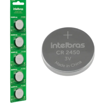 Bateria De Litio 3v Botao CR2025 Intelbras