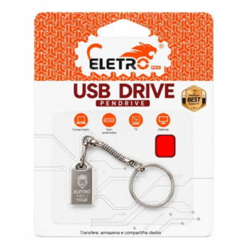 Pendrive 8gb AU-8 EletroMex