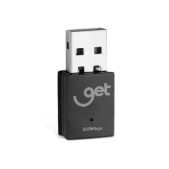 Adaptador Wifi Usb 300mbps 2.4g 67443 Get