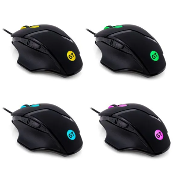 Mouse Com Fio Usb Gamer 4000 Dpi Spectre Goldentec