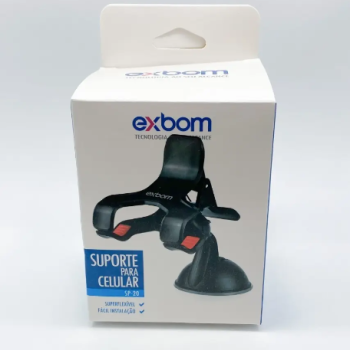 Suporte Celular Para Carro Ventosa SP-20 Exbom