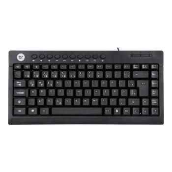 Teclado Mini Com Fio Usb Preto 0505 Bright