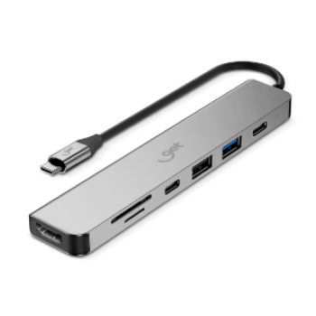 Hub Adaptador Tipo-c 7 em 1 Hdmi/Usb3.0/Sd/TF/Tipo-C 72820 Get