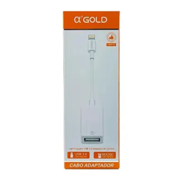 Adaptador Otg Lightning Usb 3.0 -02 A'Gold
