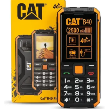 Celular Botao B40 4G Laranja CAT