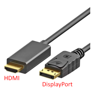 Cabo DisplayPort x Hdmi 1.8m Conversor -V810 Kapbom
