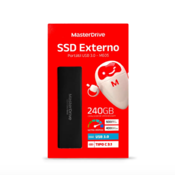 SSD EXTERNO 480GB (M605) MASTERDRIVE