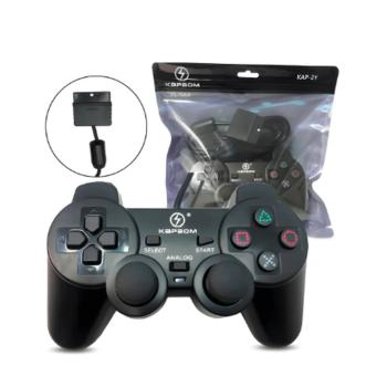 CONTROLE JOYSTICK PS2 COM FIO (KAP-2) KAPBOM
