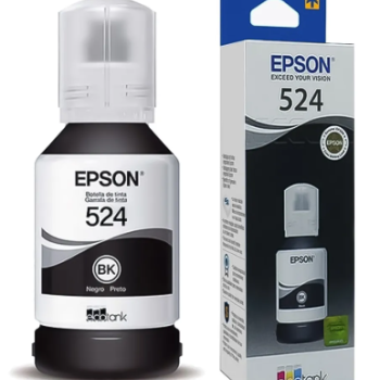 Garrafa de Tinta Epson 524 127ml preto
