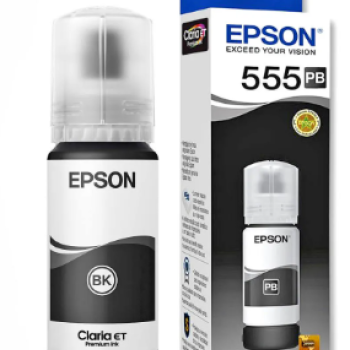 Garrafa de Tinta Epson 555 70ml Preto PB