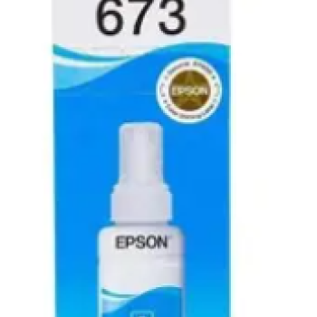 Garrafa de Tinta Epson 673 70ML CIANO