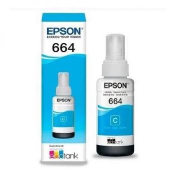 Garrafa de Tinta Epson 664 70ml Ciano