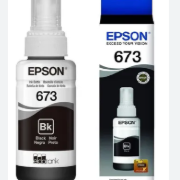 Garrafa de Tinta Epson 673 70ml PRETO