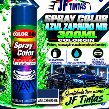 SPRAY COLOR AZUL ZAPHIRO MB 300ML COLORGIN