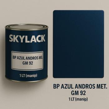BP AZUL ANDROS MET. GM 92  (manip skylack)**