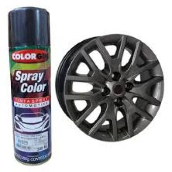 SPRAY COLOR GRAFITE MET. P/ RODAS C/300MLlazz!!