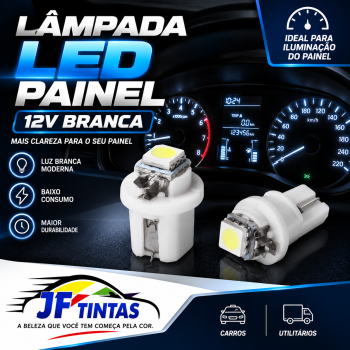 lampada LED PAINEL 12V Branca!!