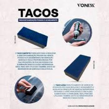 JG 3 TACO PARA ACABAMENTO EM VIDROS LONA