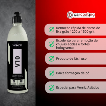 V10 - CORTE VERNIZ ASIATICO 500ML