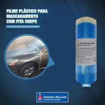 PLASTICO P/ MASCARAMENTO C/ FITA CREPE.