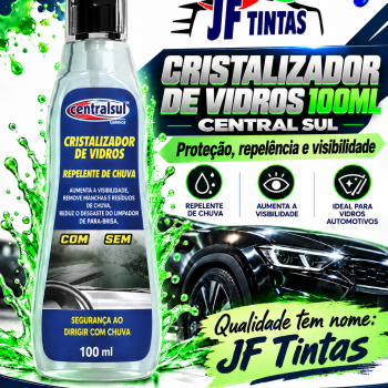 CRISTALIZADOR DE VIDROS 100 ML CENTRAL SUL