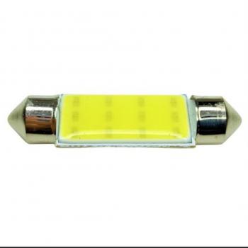 Lâmpada Teto 16 Led's Torpedo 12v 41mm Gol G2 G3 G
