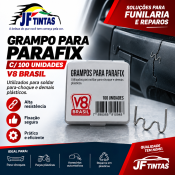 GRAMPO PARA PARAFIX C/100UN V8 BRASIL