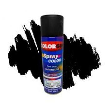 SPRAY COLOR PRETO FOSCO 300ML LAZZ!!