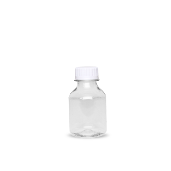 FRASCO 200ML CIL LISO PET c/tampa