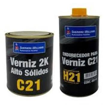 KIT VERNIZ C21 2K ALTO SOLIDOS!!