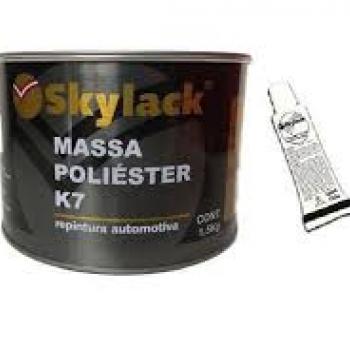 KIT MASSA POLIESTER K7 1500K KG + 0,45 SKY.!!