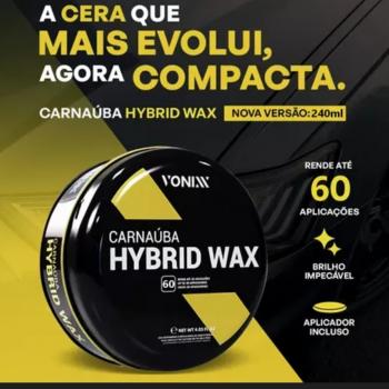 CARNAUBA HYBRID WAX 120ML.