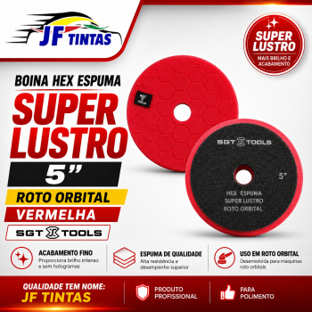 BOINA HEX ESPUMA 5 P ROTO ORB VERM SUPER LUSTRO