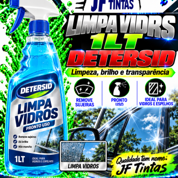 LIMPA VIDROS 1LT (PRONTO USO) DETERSID.