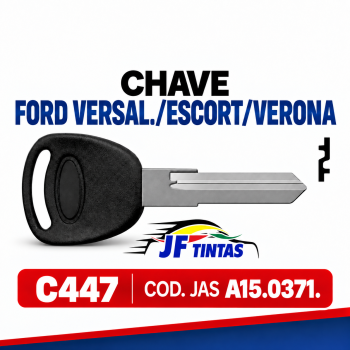 CHAVE FORD VERSAL./ESCORT/VERONA  C447 COD. JAS A15.0371.