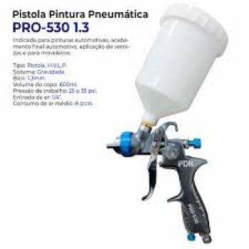 PISTOLA DE PINTURA H.V.L.P.PRO-530 1,3mm PRD***