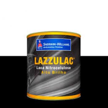 TINTA LACA PRETO SEMI BRILHO LAZZURIL.