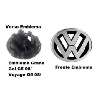 ADESIVO GRADE VW GOL VOYAGE G5 08 CROMADO.