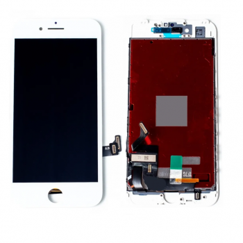 FRONTAL IPHONE 8 PLUS BRANCO - HD - ENW - 3 MESES DE GARANTIA