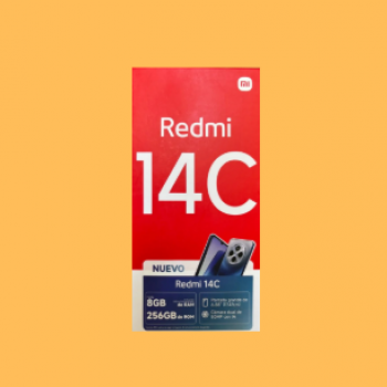 CELULAR XIAOMI REDMI 14C 256GB /8GB RAM - MIDNIGHT BLACK