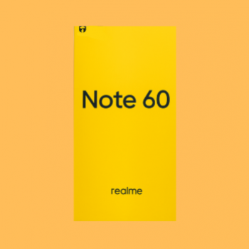 CELULAR REALME NOTE 60 128GB /4GB RAM - GARANTIA REALME 1 ANO - PRETO - VERSÃO SLIM