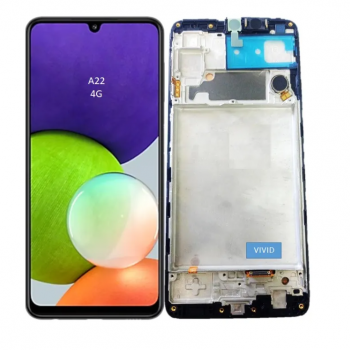 FRONTAL SAMSUNG A22 4G COM ARO - KIGX