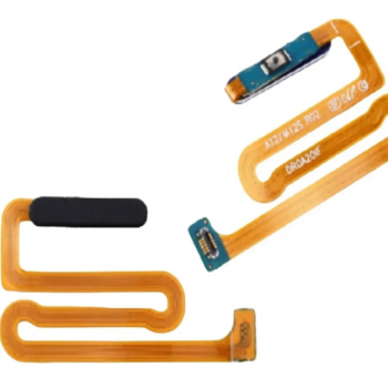 BOTÃO HOME, FLEX BIOMETRIA, DIGITAL SAMSUNG  A12, M12, A13, A04S PRETO