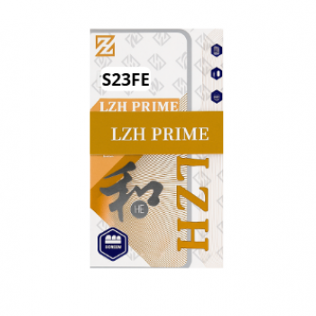FRONTAL SAMSUNG S23FE OLED COM ARO CINZA - LZH - 3 MESES DE GARANTIA
