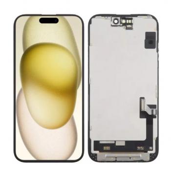 FRONTAL IPHONE 15 -  OLED - TROCA CI   -  TELA FLEXIVEL LZH - 6 MESES DE GARANTIA