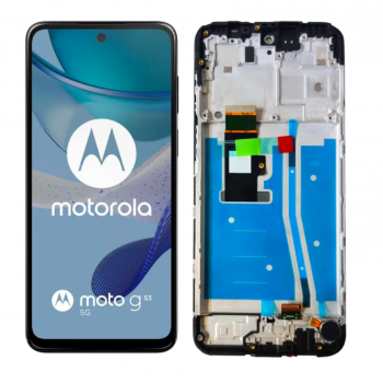 FRONTAL MOTOROLA MOTO G53 COM ARO - KIGX