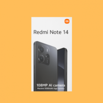 CELULAR XIAOMI REDMI NOTE 14 256GB /8GB RAM - PRETO