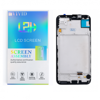 FRONTAL SAMSUNG A15  COM ARO - VIVID - LZH - 3 MESES DE GARANTIA